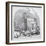 Demolition of the monument to George IV, King's Cross, London, 1845-Anon-Framed Giclee Print