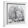 Demolition of the monument to George IV, King's Cross, London, 1845-Anon-Framed Giclee Print