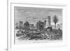 Demolition of the Paris Barriers, Arc de Triomphe and Place de L'Etoile-Felix Thorigny-Framed Giclee Print