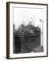 Demolition of the Waldorf-Astoria-null-Framed Photographic Print