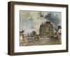 Demolition Work in Rue Des Francs-Bourgeois-Saint-Marcel, 1868-Johan Barthold Jongkind-Framed Giclee Print