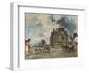 Demolition Work in Rue Des Francs-Bourgeois-Saint-Marcel, 1868-Johan Barthold Jongkind-Framed Giclee Print