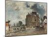 Demolition Work in Rue Des Francs-Bourgeois-Saint-Marcel, 1868-Johan Barthold Jongkind-Mounted Giclee Print