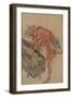Demon, Possibly Ibaraki, Opening a Box, Early 19th C-null-Framed Giclee Print