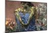 Demon Seated in a Garden, 1890-Mikhail Vrubel-Mounted Giclee Print