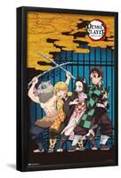 Demon Slayer - Group Art-Trends International-Framed Poster