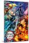 Demon Slayer - Key Visual 2-Trends International-Mounted Poster