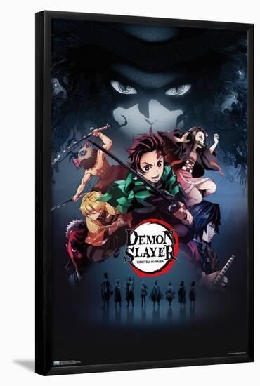 Demon Slayer - Key Visual 3-Trends International-Framed Poster