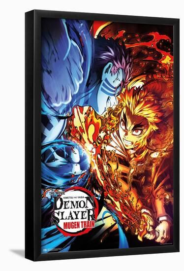 Demon Slayer: Mugen Train - Versus One Sheet-Trends International-Framed Poster