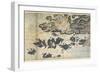 Demon Thunder, Tenjin Shrine, Kamakura Period-Japanese School-Framed Giclee Print