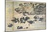Demon Thunder, Tenjin Shrine, Kamakura Period-Japanese School-Mounted Giclee Print