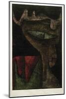 Demonic Lady-Paul Klee-Mounted Giclee Print