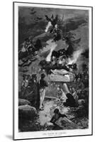 Demons and Witches Gather at the Sabbat as the Devil Prepares to Enjoy His Latest Victim-J. Benlliure-Mounted Photographic Print