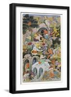 Demons in a Wild Landscape, C.1600-null-Framed Giclee Print