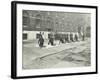 Demonstrating How to Pick Up an Unconscious Person, London Fire Brigade Headquarters, London, 1910-null-Framed Photographic Print