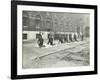 Demonstrating How to Pick Up an Unconscious Person, London Fire Brigade Headquarters, London, 1910-null-Framed Photographic Print