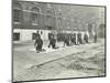 Demonstrating How to Pick Up an Unconscious Person, London Fire Brigade Headquarters, London, 1910-null-Mounted Photographic Print