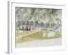 Demonstrating Machine Gun, 1942-Eric Ravilious-Framed Giclee Print