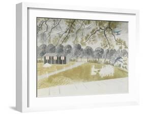 Demonstrating Machine Gun, 1942-Eric Ravilious-Framed Giclee Print