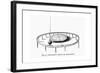 Demonstrating the Earth's Rotation Using Foucault's Pendulum in a Church, 1881-null-Framed Giclee Print