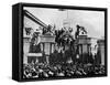 Demonstration for Iranian Premier Mohammed Mossadegh-null-Framed Stretched Canvas