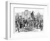 Demonstration of the Paris Freemasons, France, 1870 (Late 19th Centur)-null-Framed Giclee Print