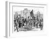 Demonstration of the Paris Freemasons, France, 1870 (Late 19th Centur)-null-Framed Giclee Print