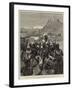 Demonstration on the Adriatic Coast, Albanians from Scutari Crossing the Boyana to Occupy Dulcigno-Richard Caton Woodville II-Framed Giclee Print