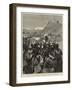 Demonstration on the Adriatic Coast, Albanians from Scutari Crossing the Boyana to Occupy Dulcigno-Richard Caton Woodville II-Framed Giclee Print