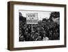 Demonstrations filled the wide boulevards towards the Place de la Republique.-Erich Lessing-Framed Photographic Print