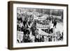 Demonstrators Marching to Support of Socialist Salvador Allende in 1964-null-Framed Photo