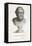 Demosthenes Bust of the Greek Orator and Statesman-T.a. Dean-Framed Stretched Canvas