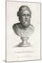 Demosthenes Bust of the Greek Orator and Statesman-T.a. Dean-Mounted Art Print