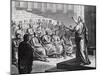 Demosthenes Delivering His Oration against Philip of Macedonia-null-Mounted Giclee Print