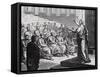 Demosthenes Delivering His Oration against Philip of Macedonia-null-Framed Stretched Canvas