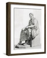 Demosthenes, Vauthier-null-Framed Art Print