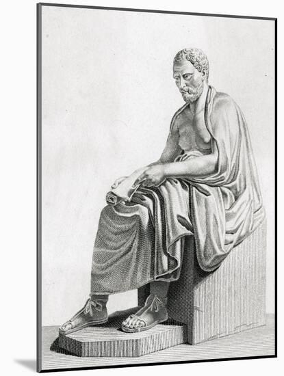 Demosthenes, Vauthier-null-Mounted Art Print