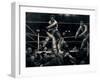 Dempsey and Firpo, 1923-24 (Litho)-George Wesley Bellows-Framed Giclee Print