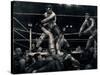 Dempsey and Firpo, 1923-24 (Litho)-George Wesley Bellows-Stretched Canvas