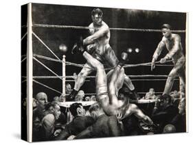 Dempsey and Firpo, 1923-24-George Wesley Bellows-Stretched Canvas
