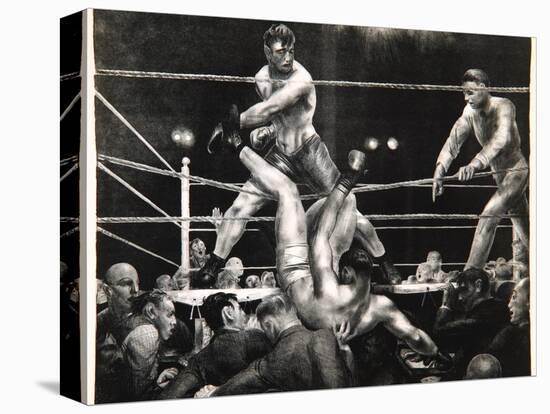 Dempsey and Firpo, 1923-24-George Wesley Bellows-Stretched Canvas