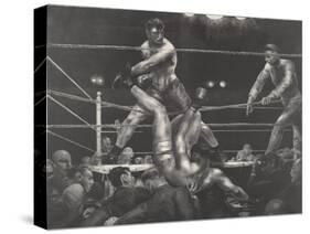 Dempsey and Firpo, 1924-George Wesley Bellows-Stretched Canvas