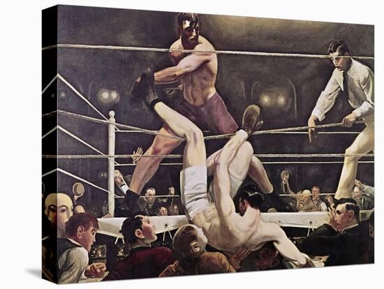 Dempsey and Firpo-George Bellows-Stretched Canvas