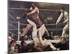 Dempsey and Firpo-George Bellows-Mounted Giclee Print
