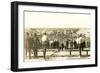 Dempsey-Gibbons Boxing Match-null-Framed Art Print