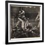 Dempsey Through the Ropes, 1923-24-George Wesley Bellows-Framed Giclee Print