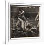 Dempsey Through the Ropes, 1923-24-George Wesley Bellows-Framed Giclee Print