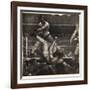 Dempsey Through the Ropes, 1923-24-George Wesley Bellows-Framed Giclee Print