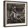 Dempsey Through the Ropes, 1923-24-George Wesley Bellows-Framed Giclee Print