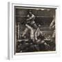 Dempsey Through the Ropes, 1923-24-George Wesley Bellows-Framed Giclee Print